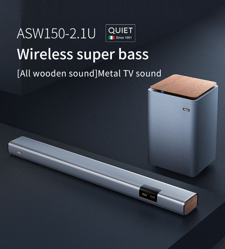 ช่องเสียง USB Bluetooth แบบไร้สาย พร้อม Subwoofer 2.1 ช่องเสียงโรงภาพยนตร์บ้าน