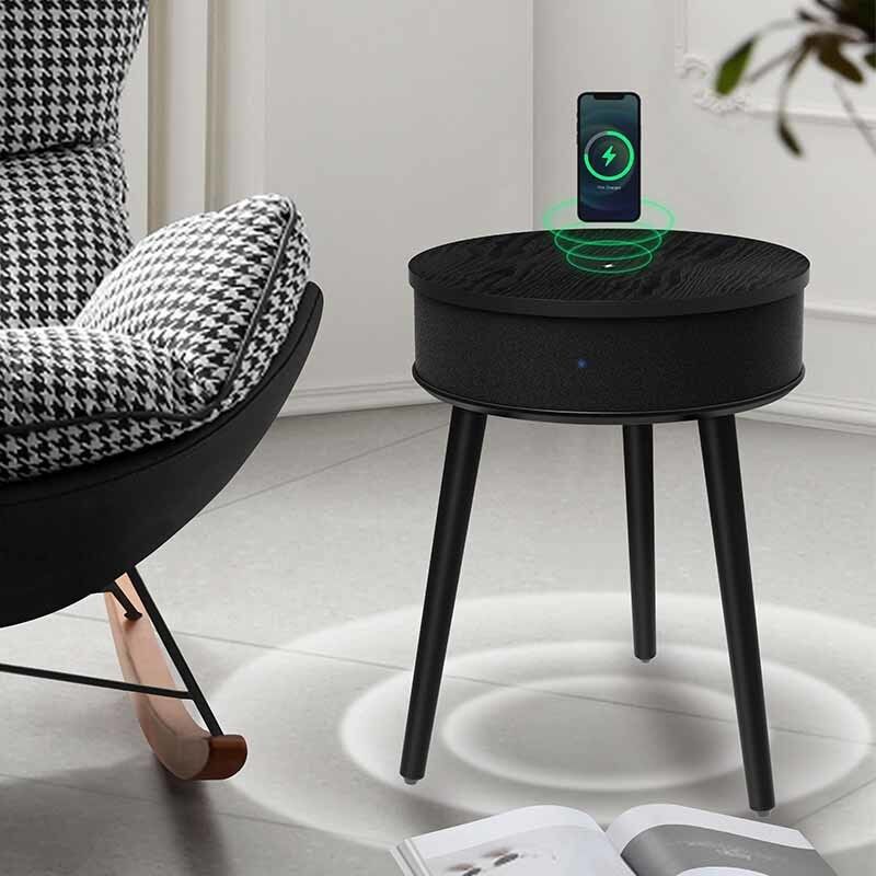 20W Thương mại Smart Coffee Table Bluetooth 5.1 Nhà phát thanh Sở sạc