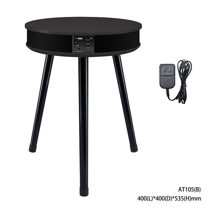 Steady Smart Bluetooth Audio Speaker round Wireless Rechargeable Battery Coffee Table for Home Theatre