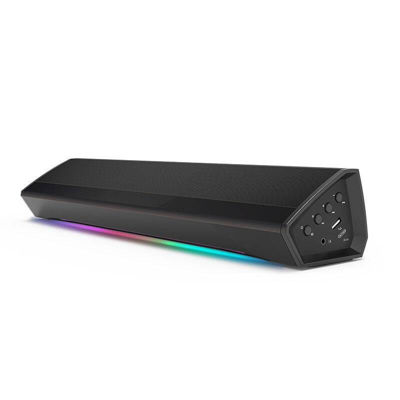 45 cm kompakter PC-Soundbar-Lautsprecher, RGB-LED, individueller Heim-Stereo-Lautsprecher
