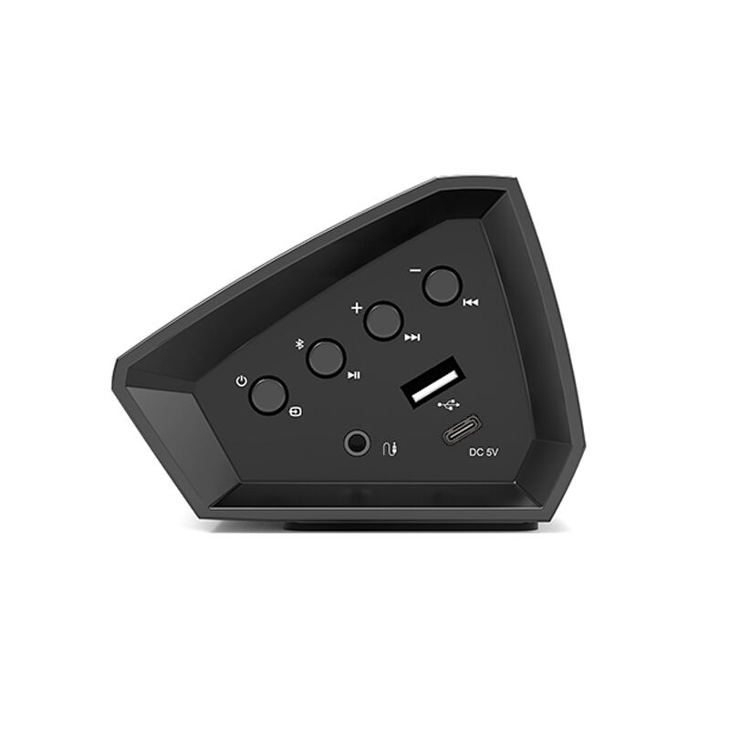 RGB Gaming Soundbar Bluetooth 5.0 Stereo Sound Bar USB Powered Desktop Speaker For PC Monitor Laptop