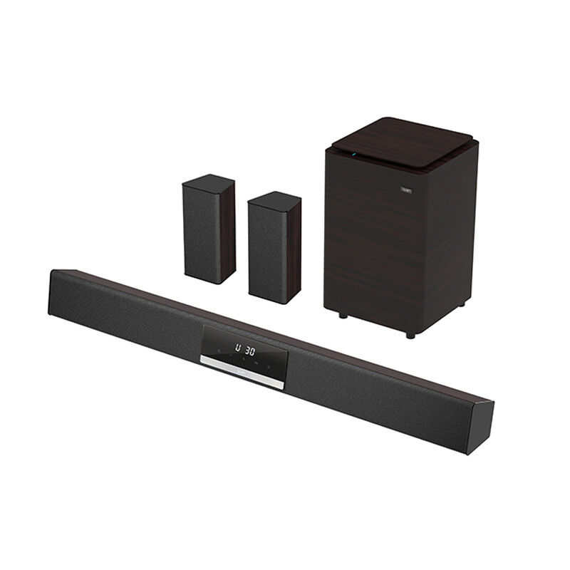 4.1 Channel Surround Soundbar With Wireless Subwoofer 100W Audio Home Theater Sound System