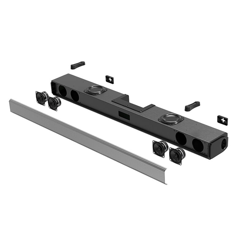 Factory Slim 2.0CH Soundbar Bluetooth TV Sound Bar Speaker HDMI ARC Optical AUX USB Home Theater Sound System