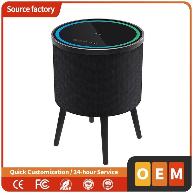All-in-One Smart Home Desk: Qi Charger, Bluetooth Speaker, Workstation