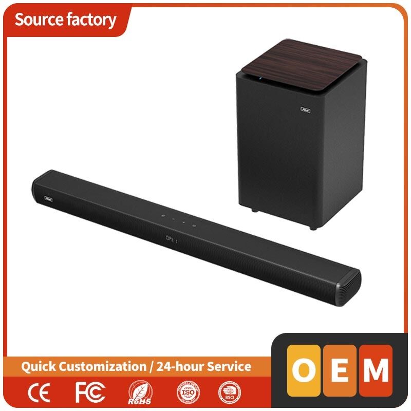 Smart eARC Soundbar with Auto Room Calibration & Voice Control - Professional Karaoke Mode, Immersive 3D Surround Sound, Wireless Clutter-Free Design for Home Theater
