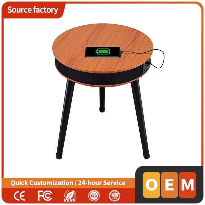 Smart Music Side Table with Bluetooth Speaker 4