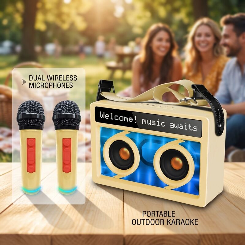 Wireless Portable Bluetooth Speaker AS300 25W DSP HiFi Outdoor Party Long Battery