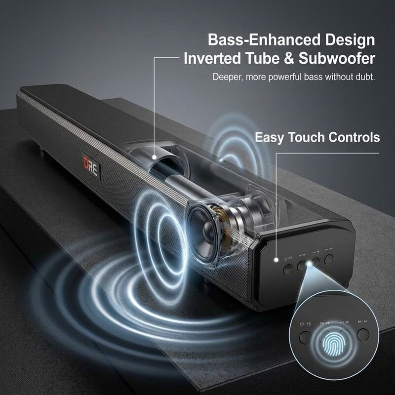 Home Theater Soundbar system ASW150-4.1UR 140W 200W 5.4 Heavy Bass Immersive Audio