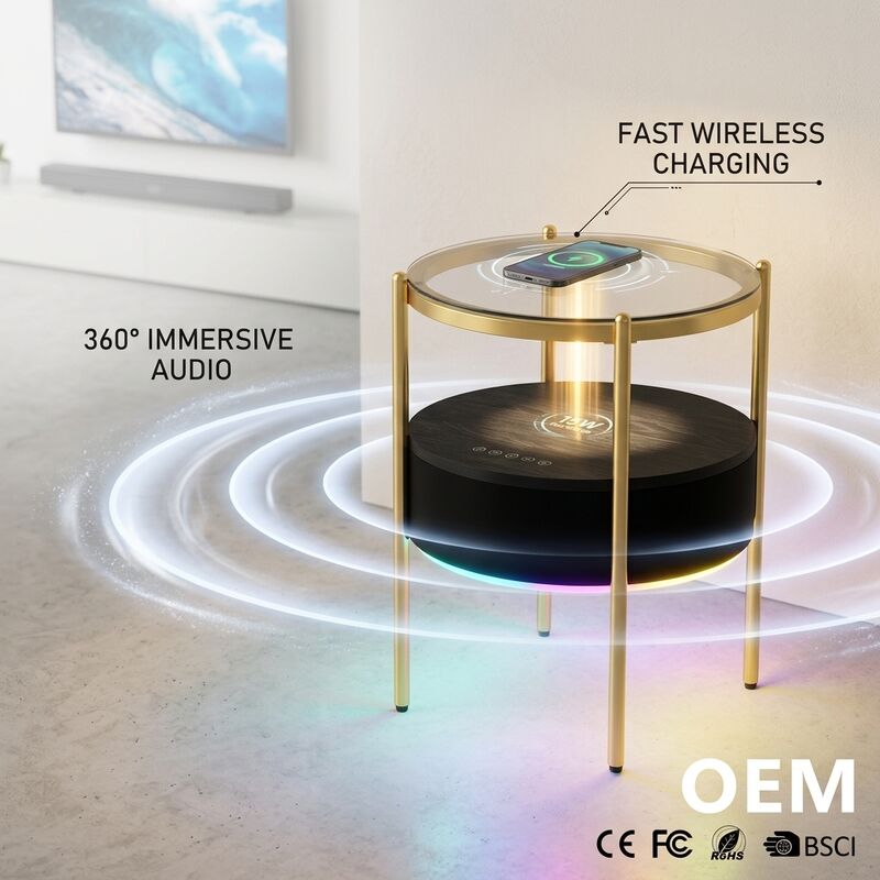 Smart Home Audio ATC730 65W Charging Desk Modern Living Room Wireless Streaming Compact Design