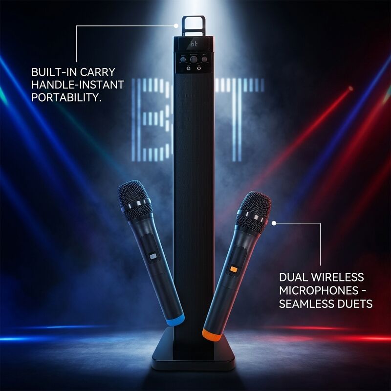 Home Karaoke Speaker AT620 80W RMS 10