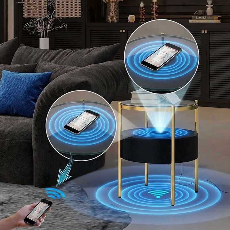 Smart Home Furniture C11 10W RMS BT5.4 Modern Wireless Charging Modern Living Room