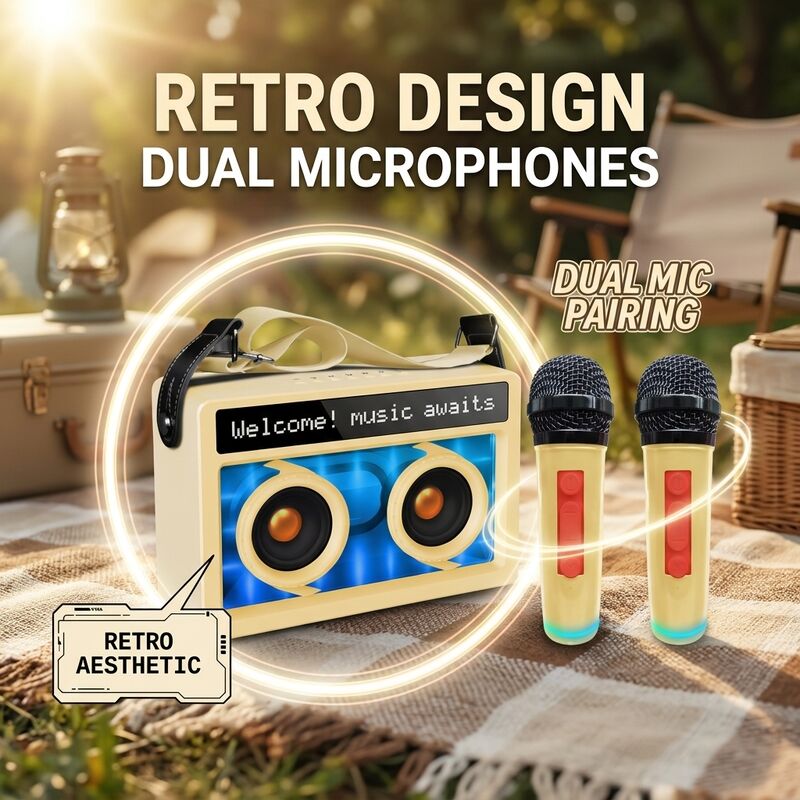 Wireless Portable Bluetooth Speaker C15 20W RGB Wall‑Mounted & Outdoor Party Long Battery