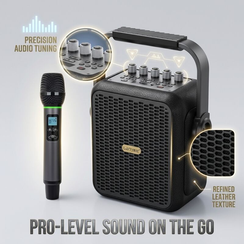 Wireless Portable Bluetooth Speaker AK3 30W Karaoke IP54 TWS Outdoor Party Long Battery