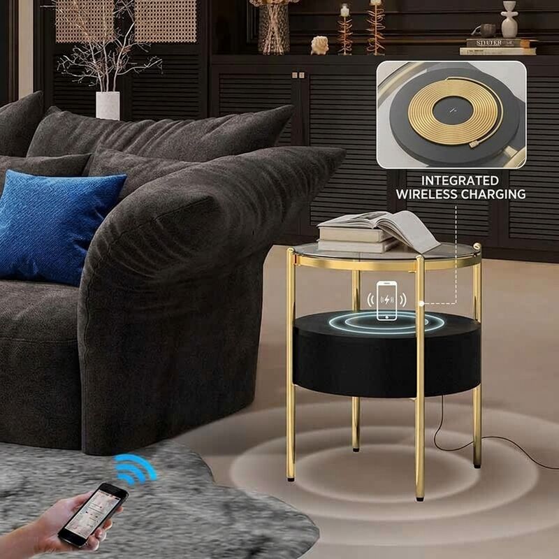 Smart Home Furniture C9 30W RMS Multifunction Cafe Living Wireless Charging Modern Living Room