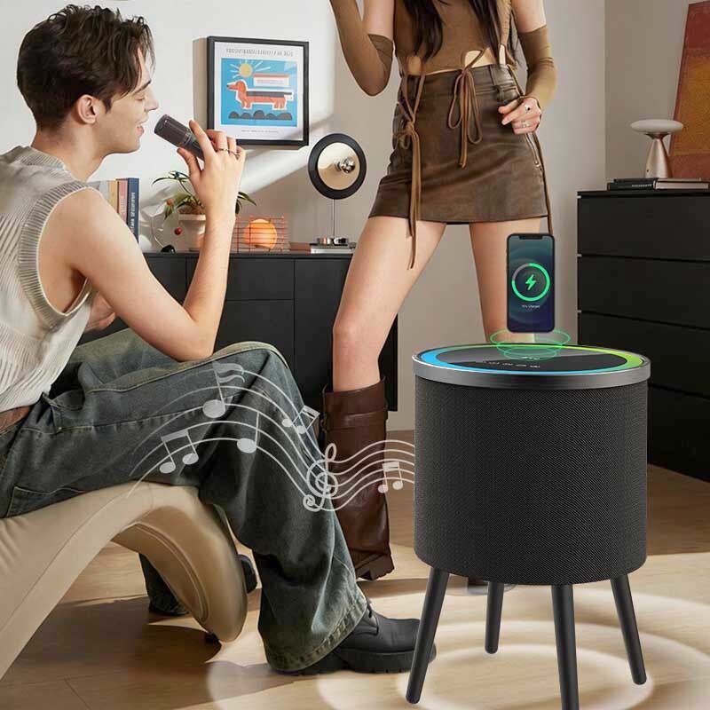 Modern Smart Coffee Table with Built-in Wireless Charger & USB-C PD Ports Wholesale